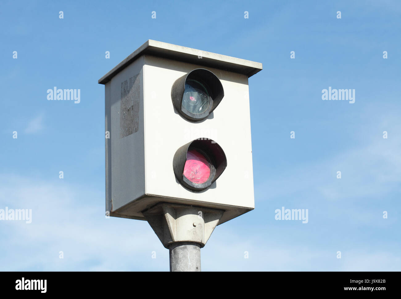 flash box for speed check Stock Photo Alamy