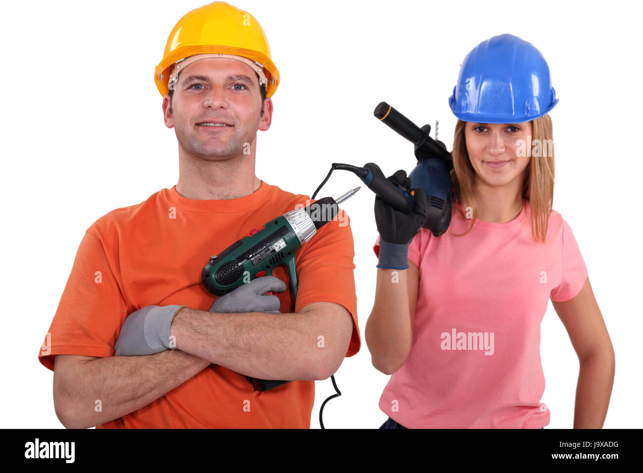 blue, blank, european, caucasian, apprentice, delighted, unambitious, Stock Photo