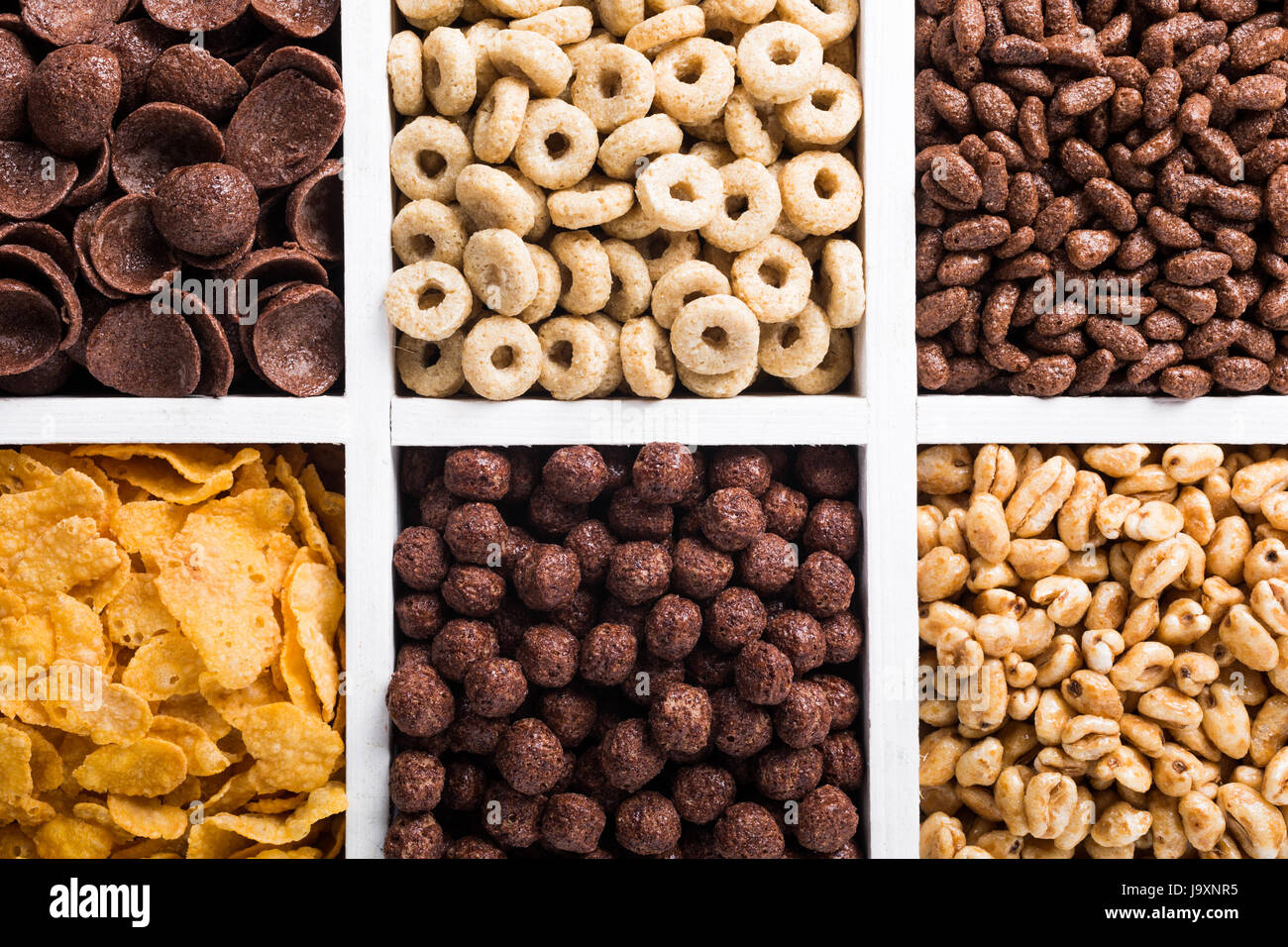 Quick breakfast cereals Stock Photo Alamy