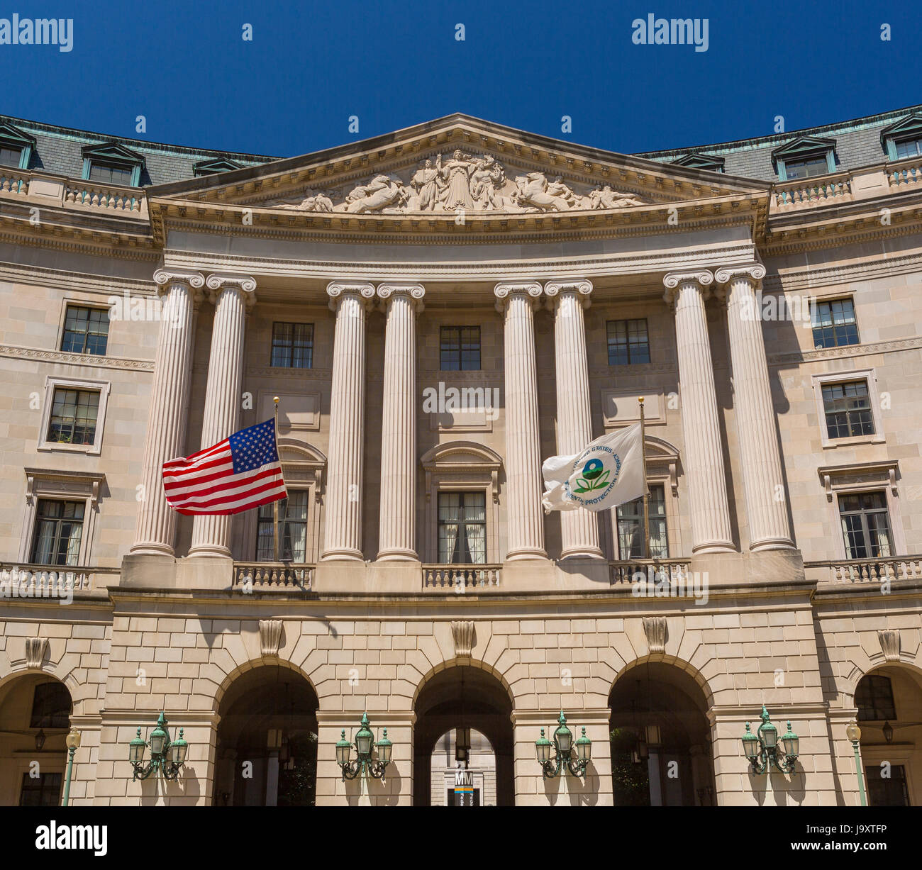 WASHINGTON, DC, USA - United States Environmental Protection Agency building, EPA headquarters. Stock Photo