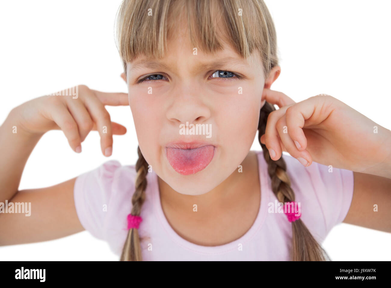 Sticking ears child hi-res stock photography and images - Alamy