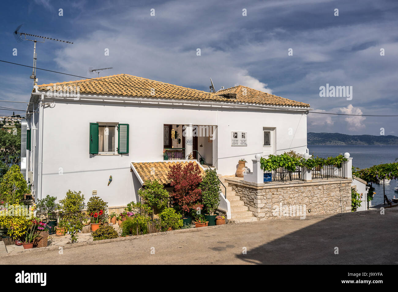 Kalami the home of the Durrells family Stock Photo