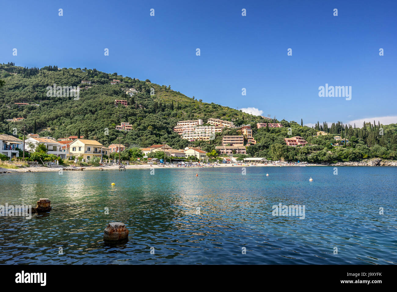 Kalami the home of the Durrells family Stock Photo