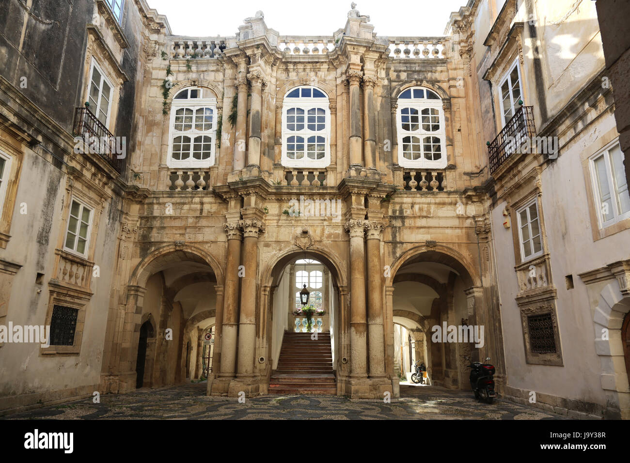 palazzo beneventano del bosco syracuse Stock Photo - Alamy
