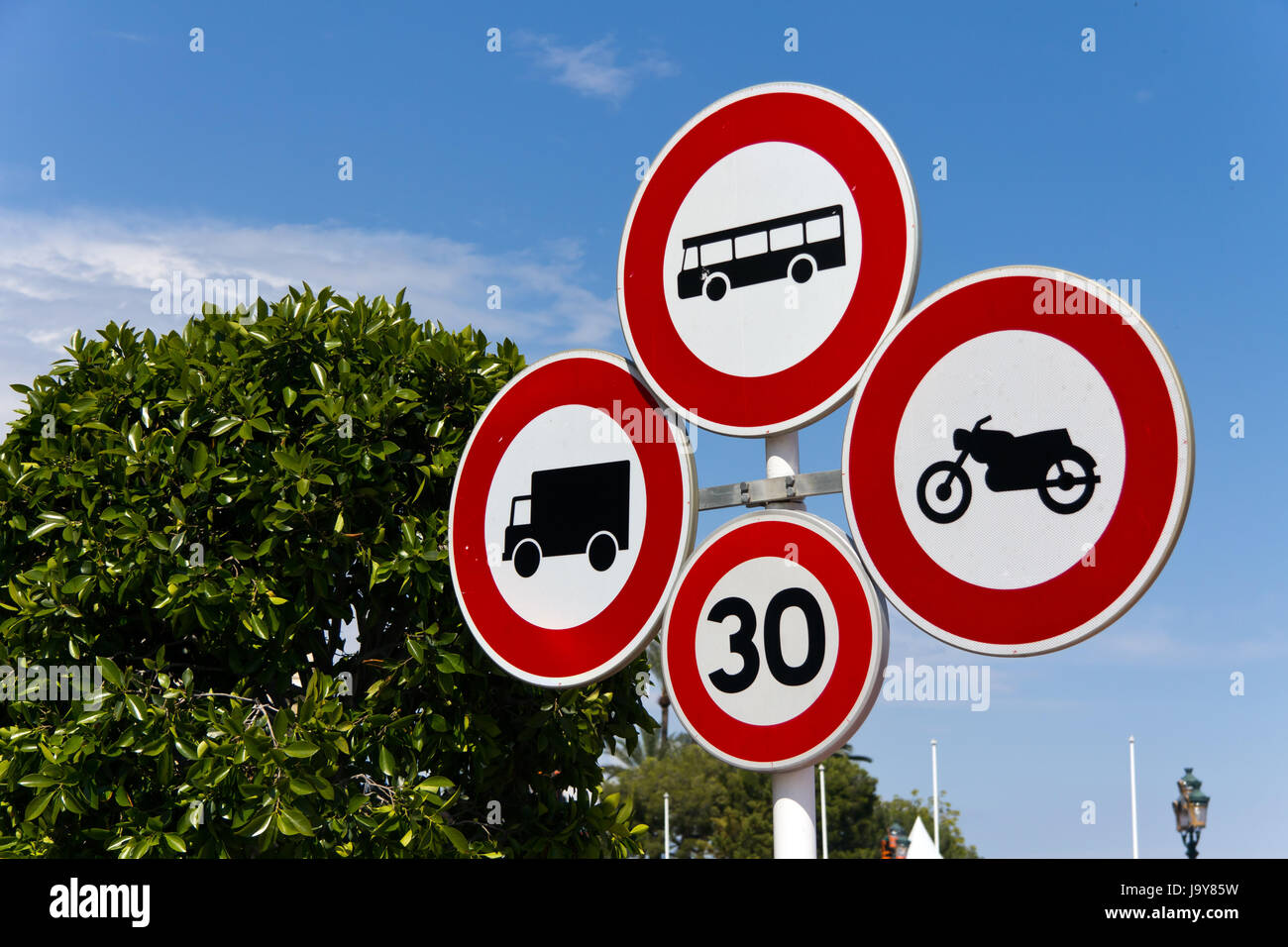 sign, signal, traffic, transportation, car, automobile, vehicle, means of Stock Photo