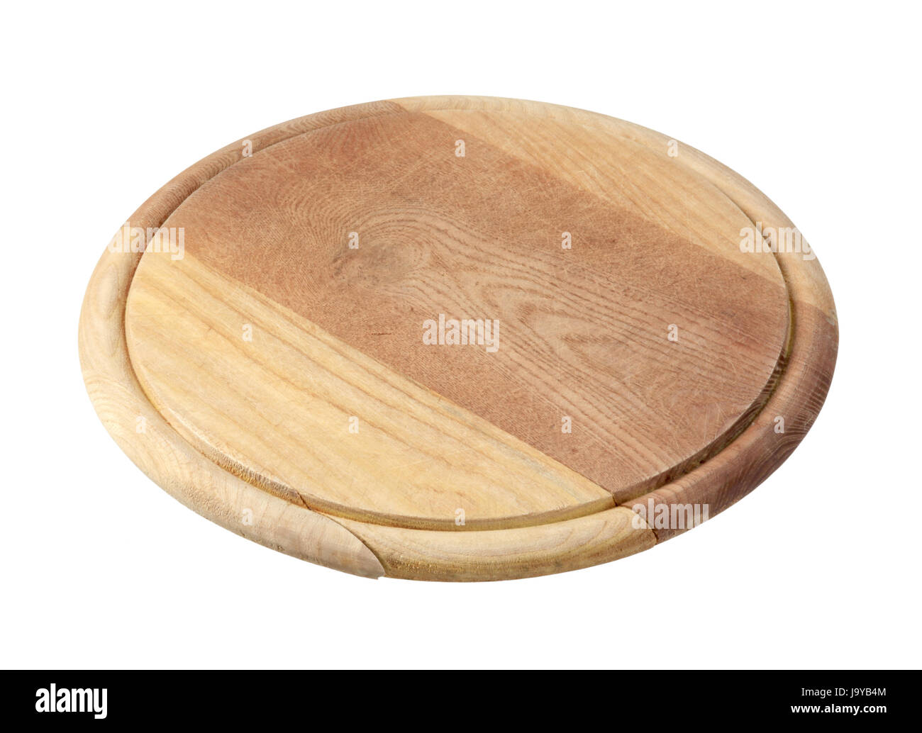 object, isolated, one, smooth, wooden, cutout, breadboard, cutting board, Stock Photo