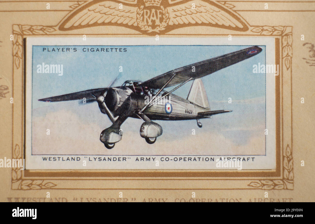 Vicker Wellington Bomber cigarette card in Players 1938 Aircraft of the  Royal Air Force, a series of 50 cards Stock Photo - Alamy