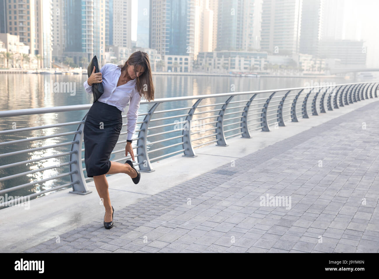 business woman heels