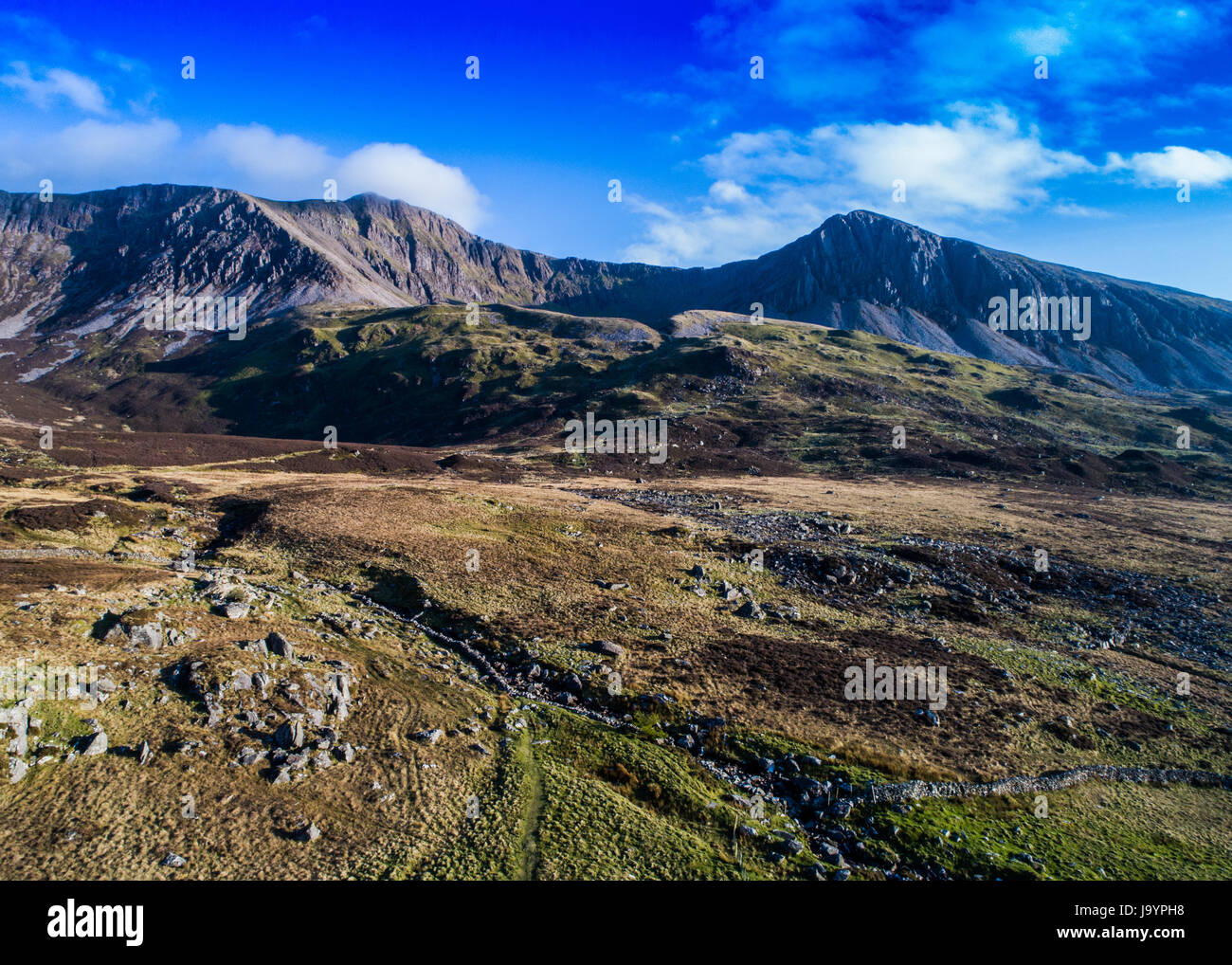 Cader Idris Range near Dolgellau, Gwynedd, North Wales Stock Photo