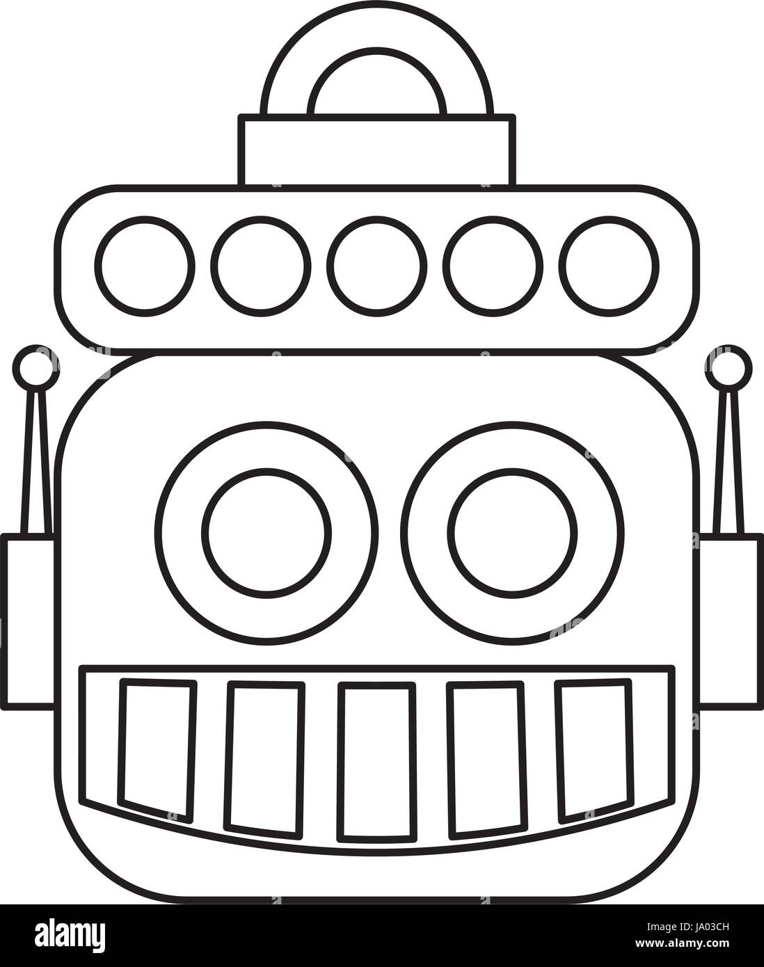 Robot funny toy Stock Vector Image & Art Alamy