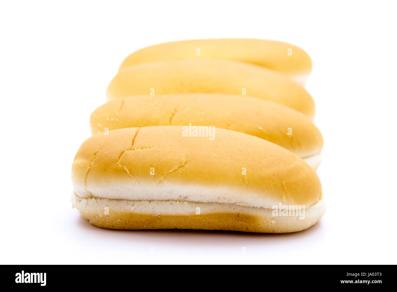 fresh hot dog buns Stock Photo Alamy