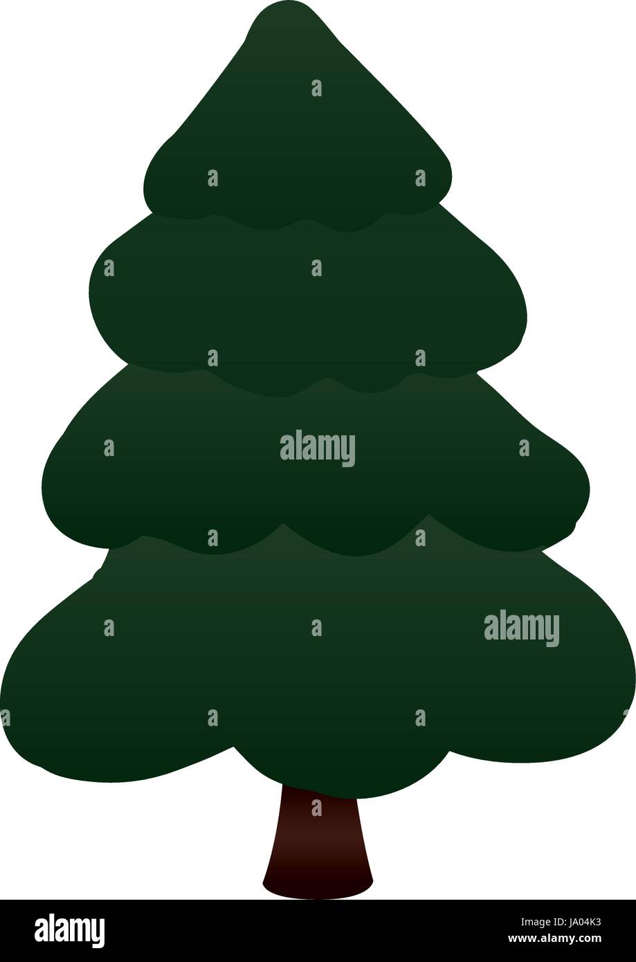 Beautiful tree isolated Stock Vector Image & Art - Alamy