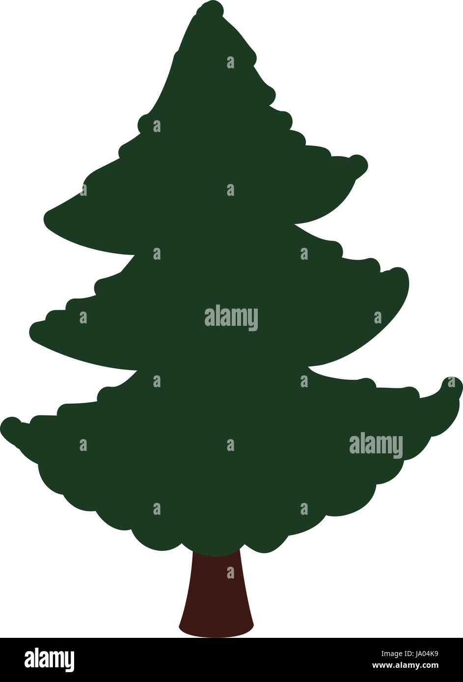 Beautiful tree isolated Stock Vector Image & Art - Alamy
