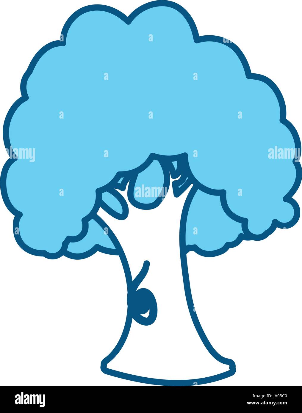 Beautiful tree isolated Stock Vector Image & Art - Alamy