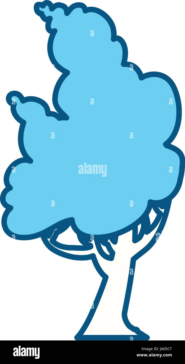 Beautiful tree isolated Stock Vector Image & Art - Alamy