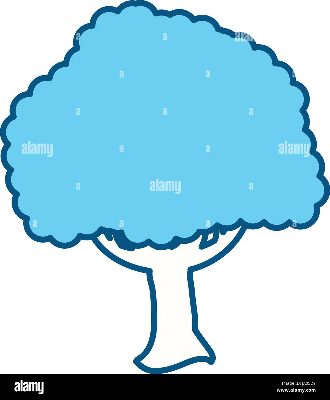 Beautiful tree isolated Stock Vector Image & Art - Alamy