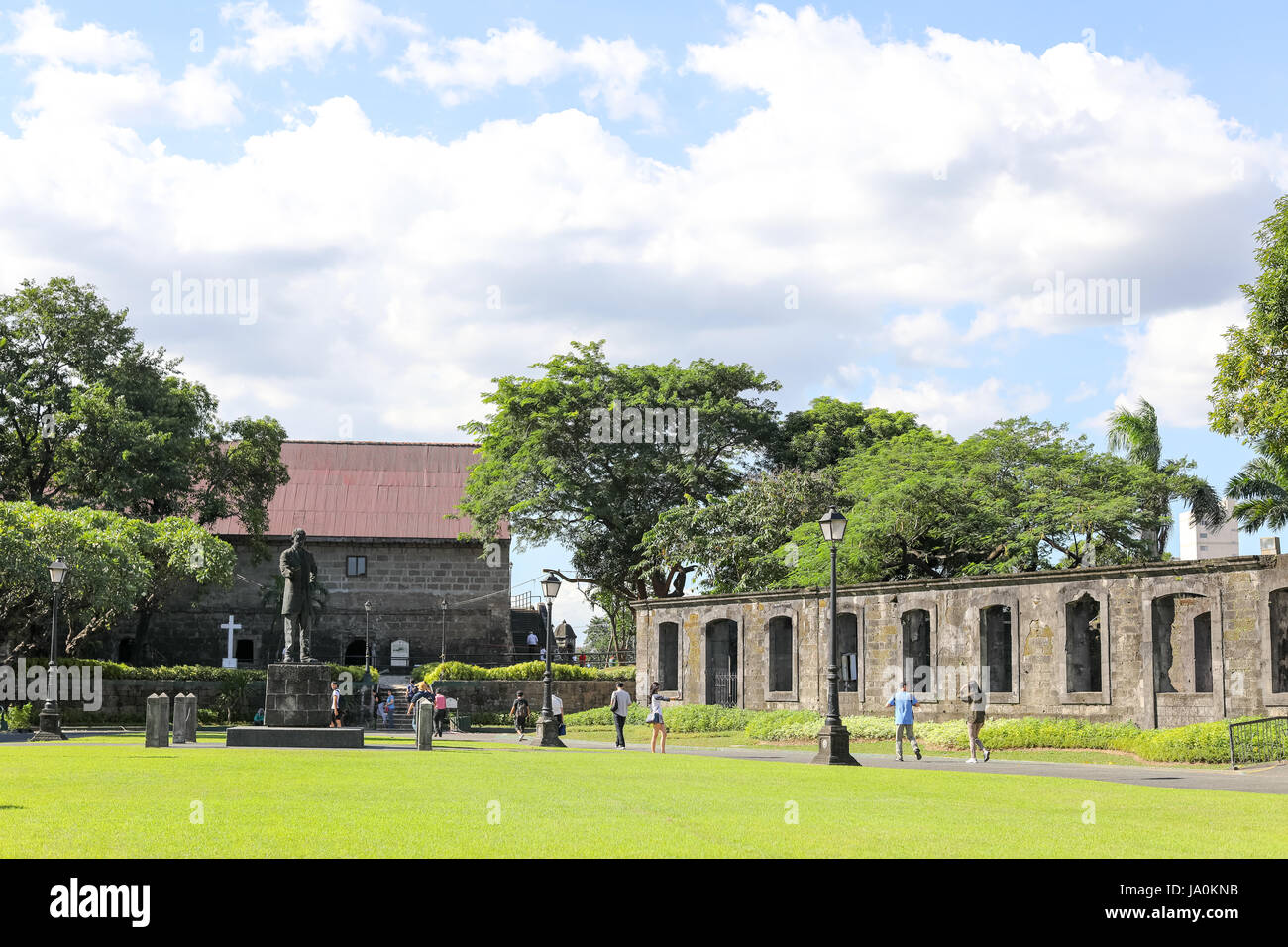OCT 29, 2016 Fort Santiago at Intramuros in Metro Manila, Philippines - Landmark Stock Photo