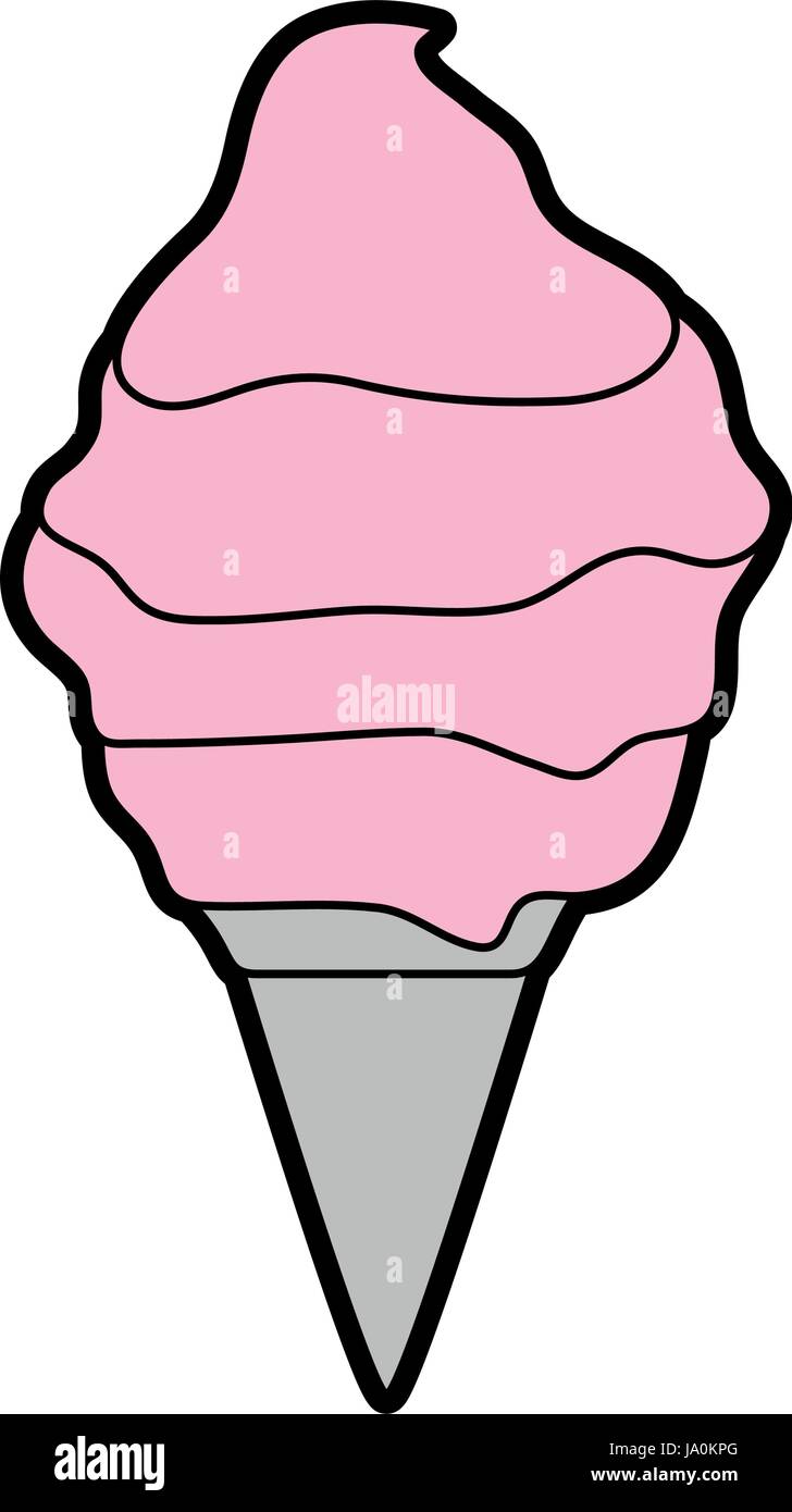 cotton candy icon image Stock Vector Image & Art - Alamy
