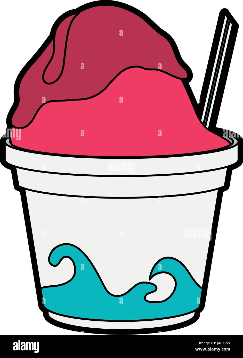 ice cream cone icon image Stock Vector Image & Art - Alamy