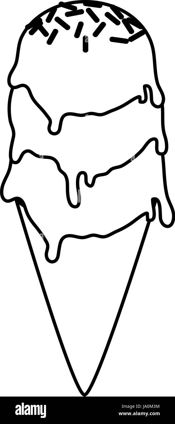 ice cream cone icon image Stock Vector Image & Art - Alamy