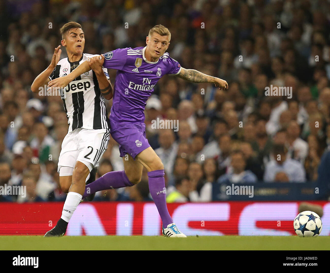 03.06.2017, Fussball UEFA Champions-League Finale 2017, Juventus Turin - Real  Madrid, im National Stadium of