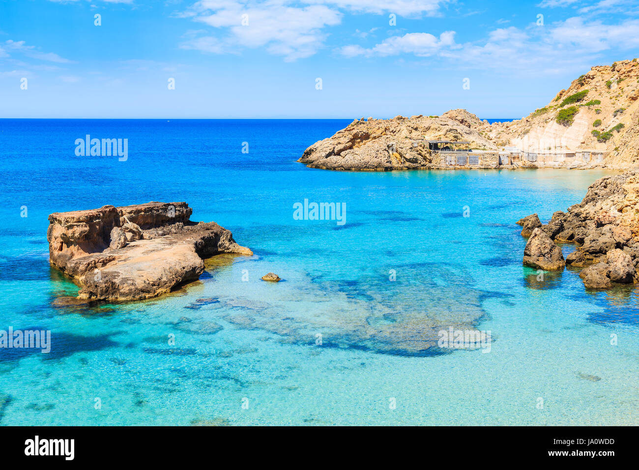 Tarida Cala tarida in ibiza beach hi-res stock photography and images - Alamy