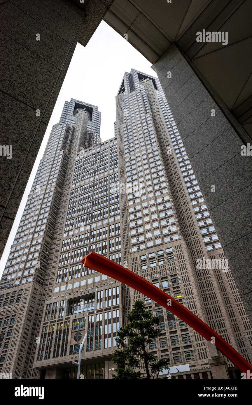 Tokyo Metropolitan Government Building Stock Photo