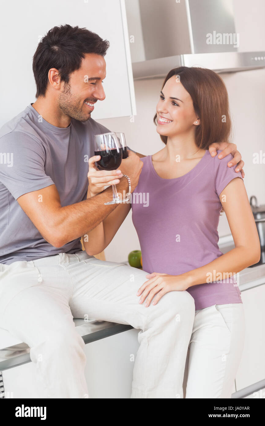 Linking arms and couple hires stock photography and images Alamy