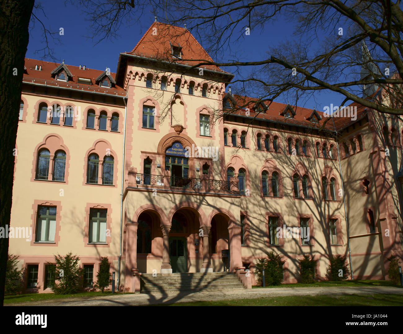 reconfiguration, housing area, empress, secret service, german federal Stock Photo