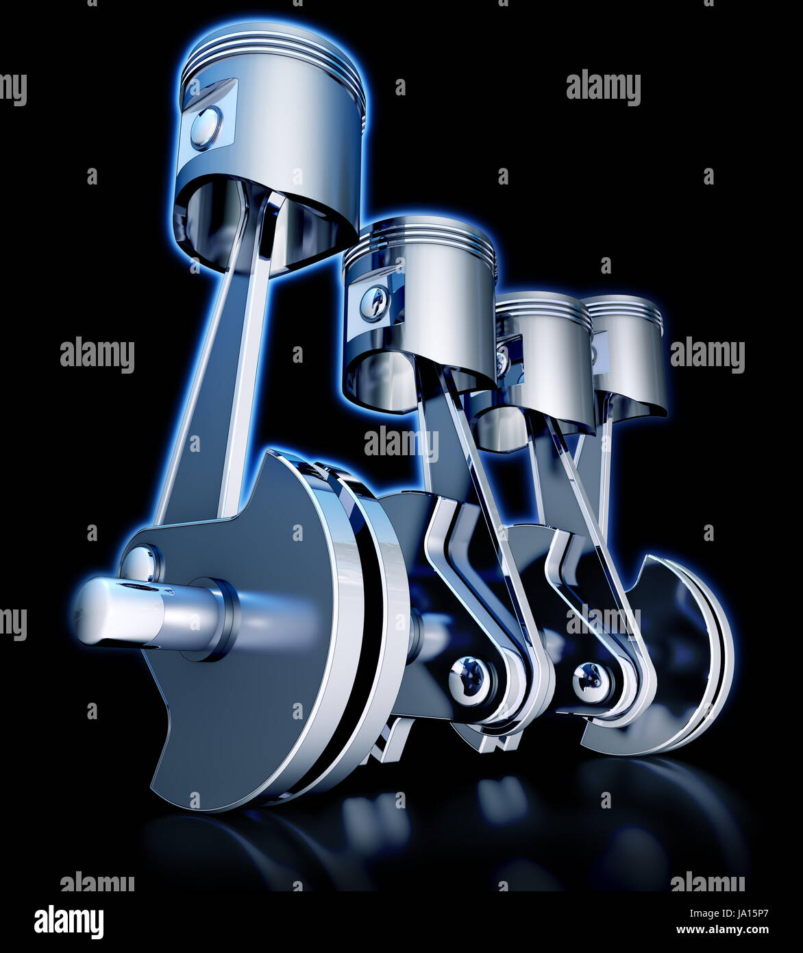 engine, drive, motor, workshop, piston, petrol engine, cob, team work, model, Stock Photo