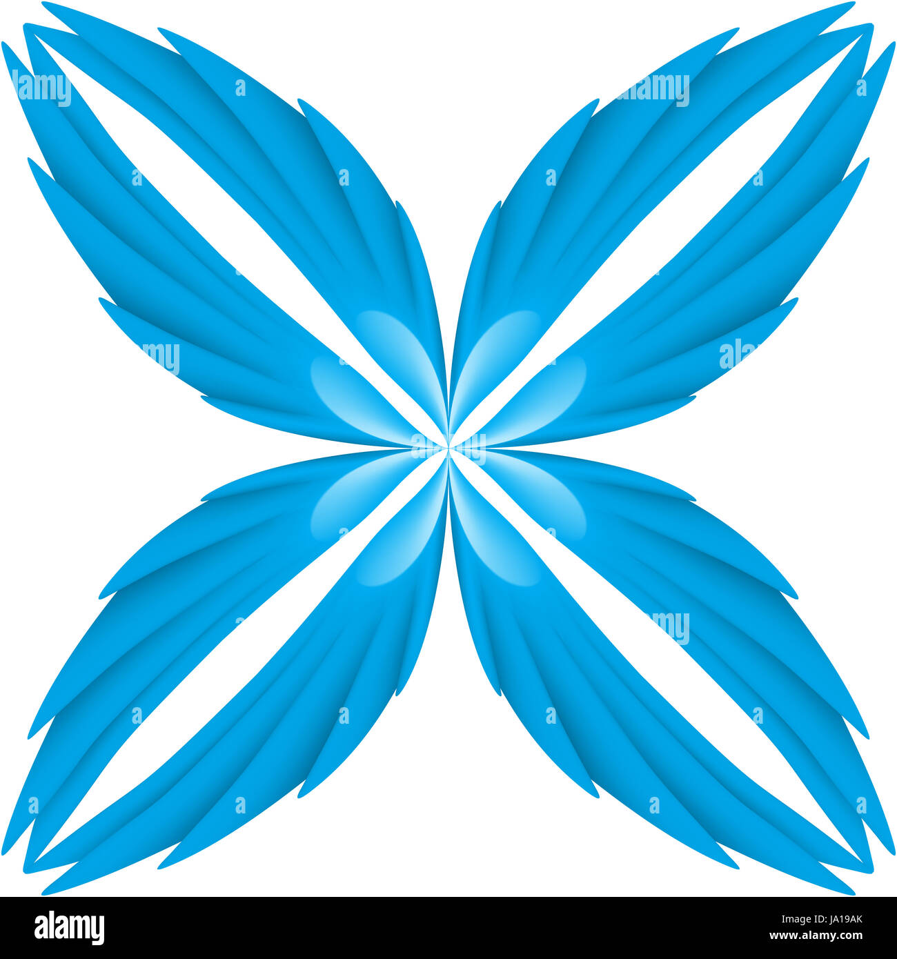 blue, arrangement, object, single, art, animal, bird, flower, plant, rough, Stock Photo