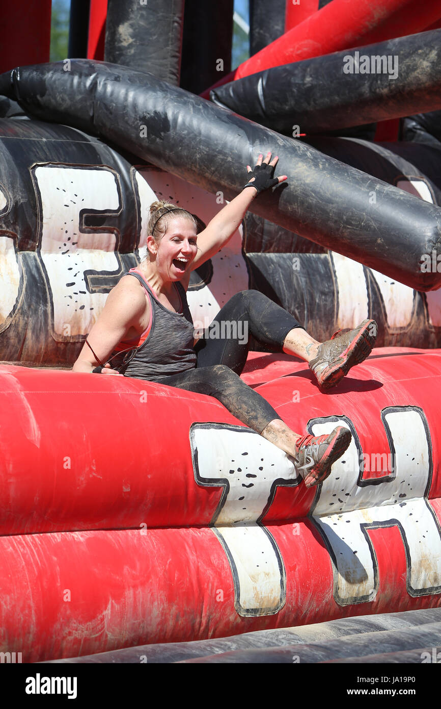 Kitchener, Ontario, Canada. 3rd June, 2017. Participants ran a 5
