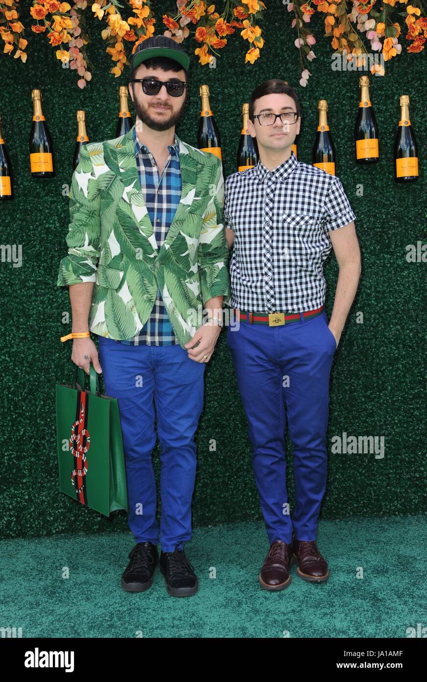 Brad Walsh, Christian Sirano in attendance for 10th Annual Veuve Clicquot Polo Classic, Liberty State Park, Jersey City, NJ June 3, 2017. Photo By: Kristin Callahan/Everett Collection Stock Photo