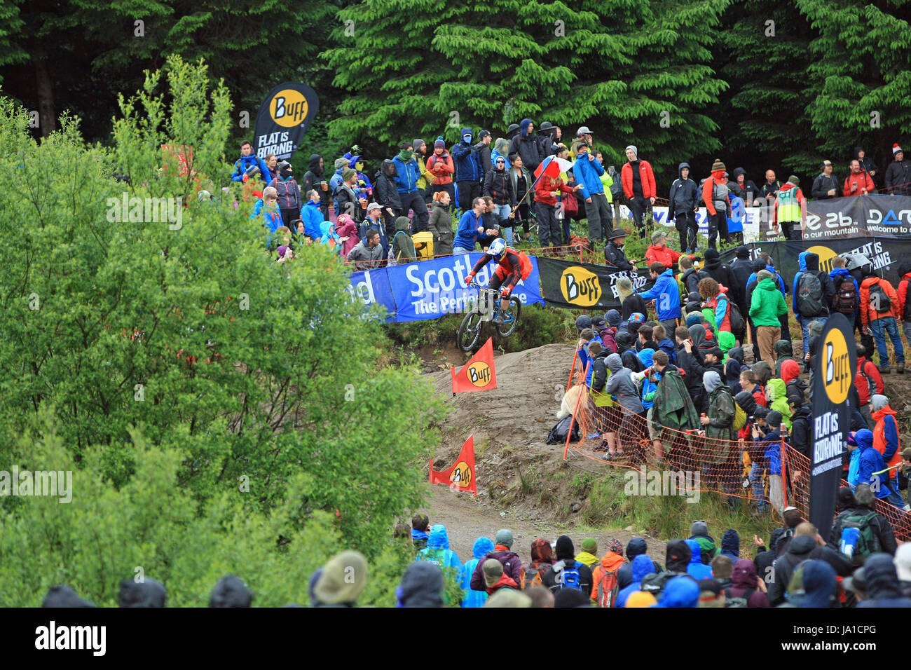 Fort William, Scotland. 3rd June, 2017. Thomas Slavik in action during