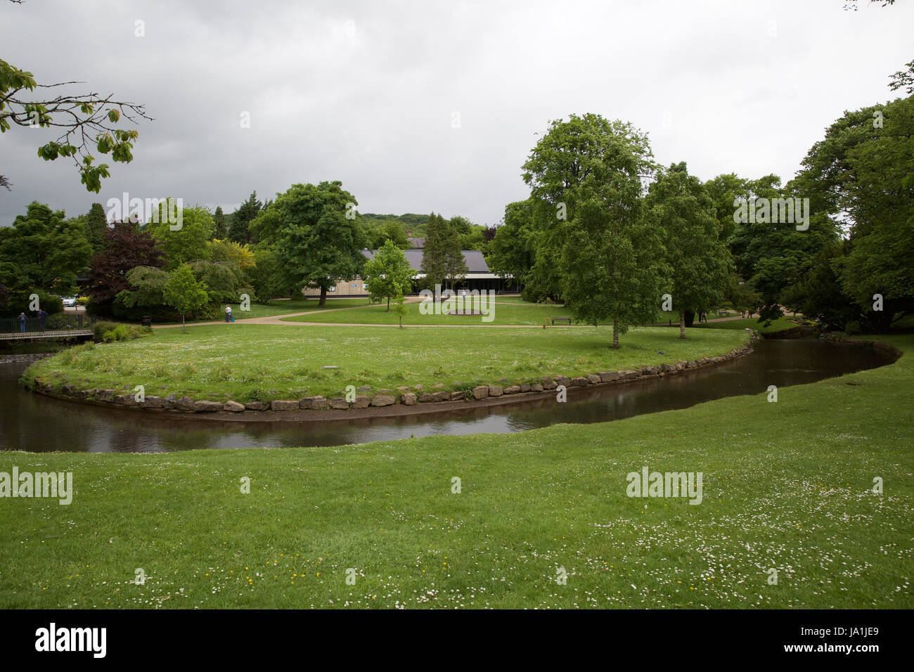 Buxton,UK,4th June 2017,Cloudy Skies over Buxton, Derbyshire as the warm weather continues©Keith Larby/Alamy Live News Stock Photo