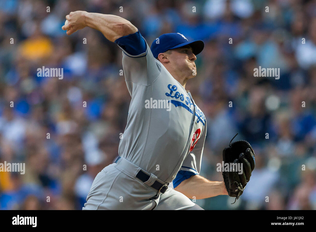 Los Angeles Dodgers relief pitcher Alex Vesia (51) in the seventh inning of  a baseball game Wednesday, Sept. 22, 2021, in Denver. (AP Photo/David  Zalubowski Stock Photo - Alamy
