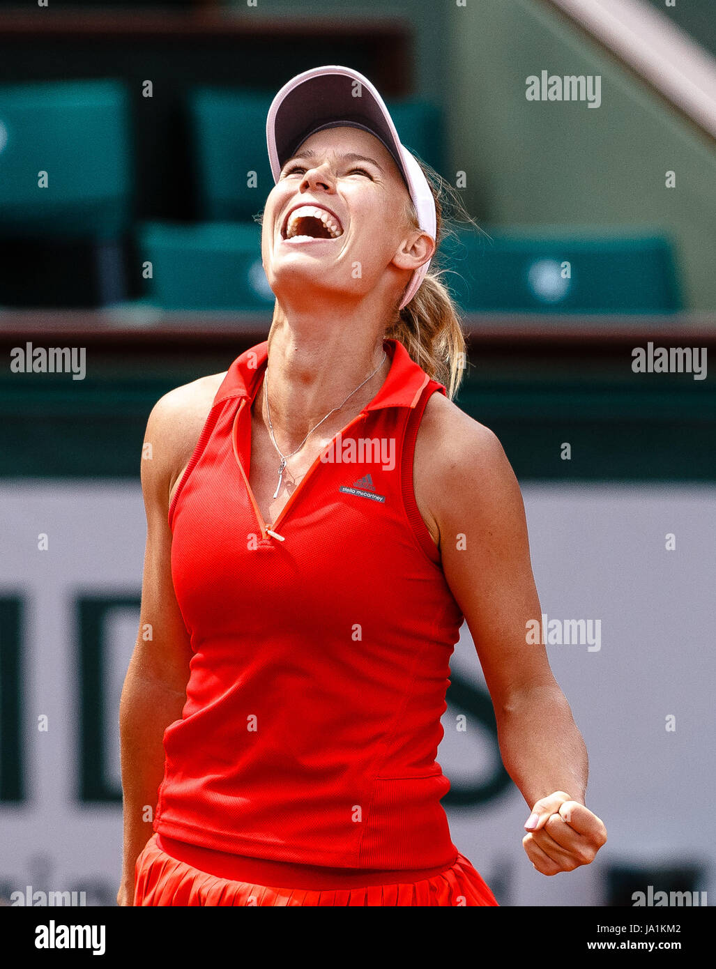 Red Tennis Dress High Resolution Stock Photography and Images - Alamy