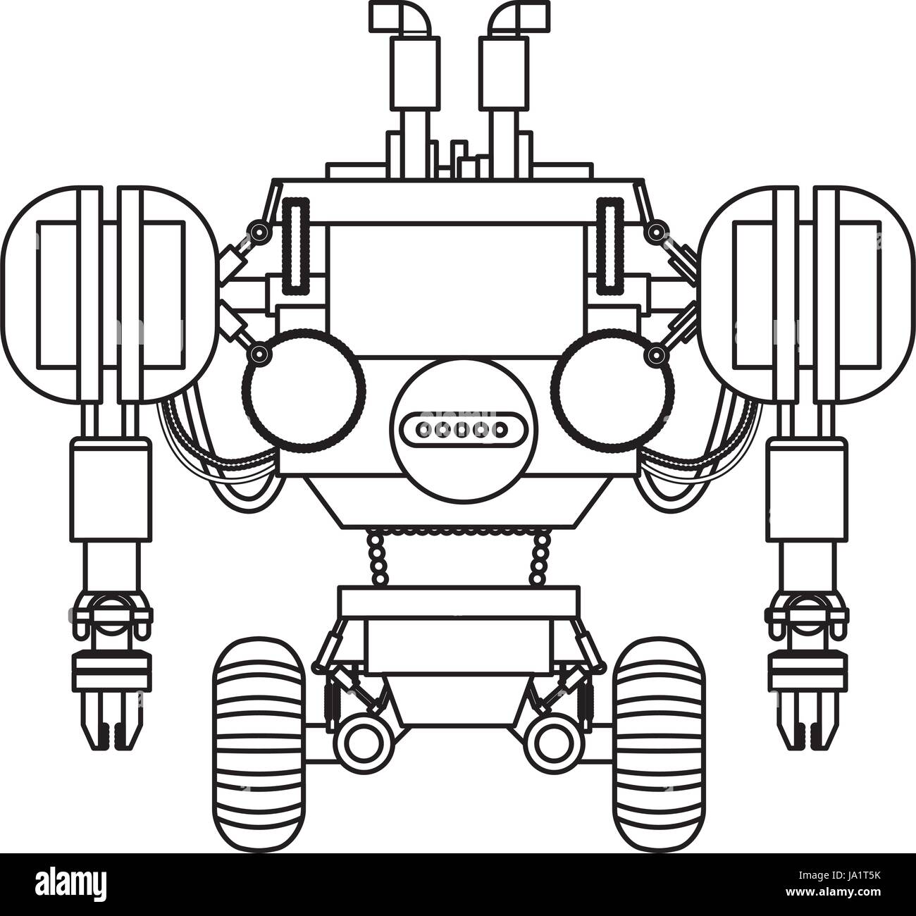 robot toy funny Stock Vector Image & Art Alamy
