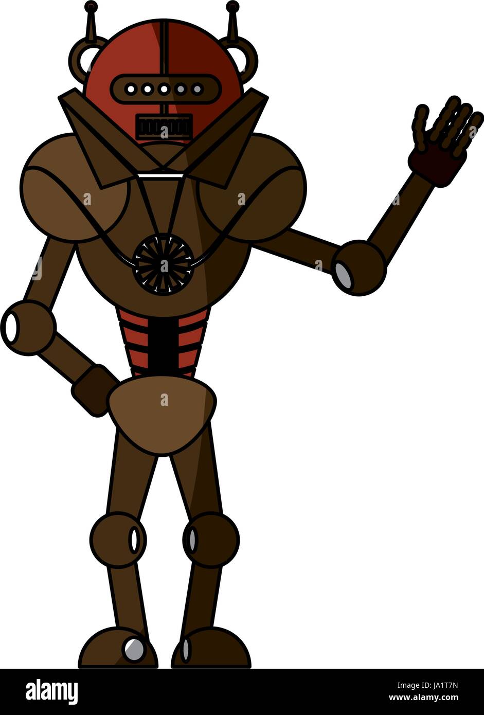 robot toy funny Stock Vector Image & Art Alamy