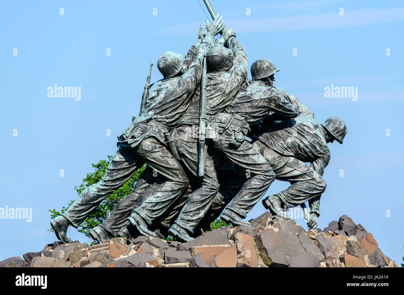 memorial, usa, war, blue, men, man, monument, memorial, colour, famous