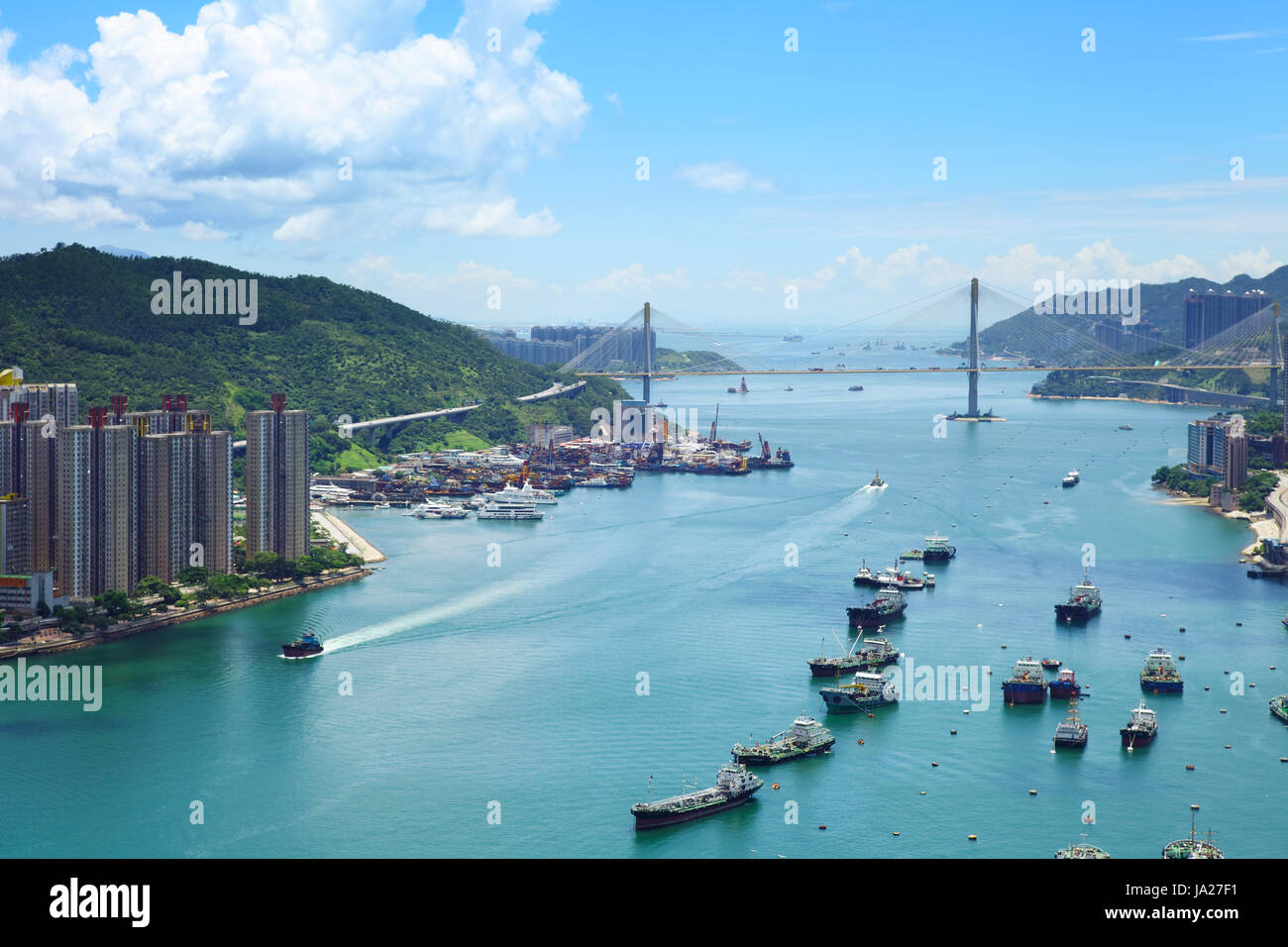 office, city, town, culture, modern, modernity, asia, bridge, harbor ...
