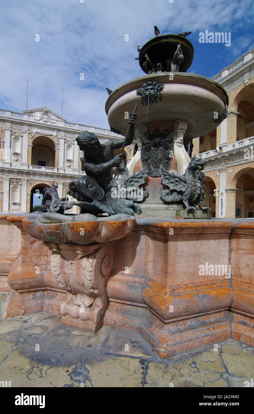 pilgrimage site of italy - loreto Stock Photo - Alamy