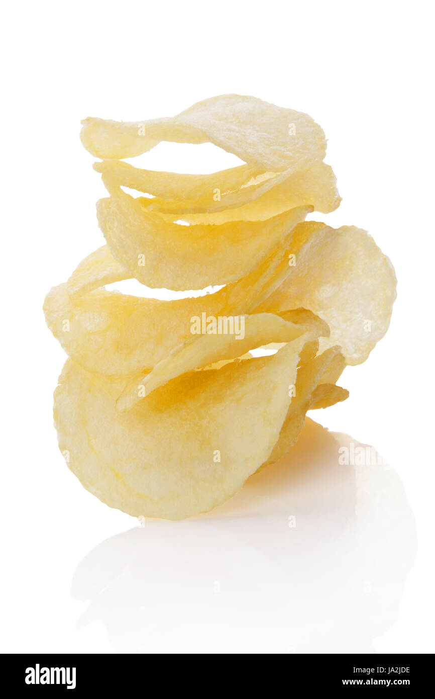 calories, unhealthy, chips, crispy, salted, fatty, group, snack, food, aliment Stock Photo Alamy