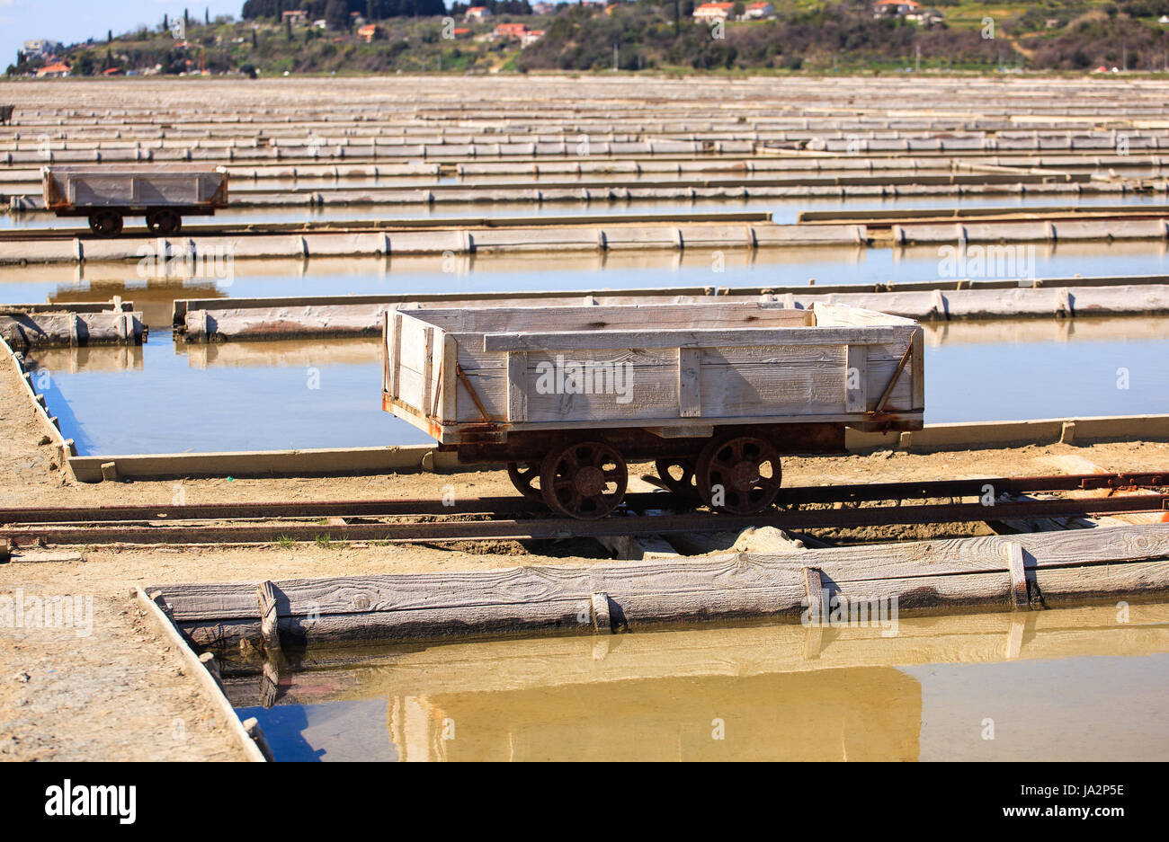 Loading Salt Train tool, salts, railway, locomotive, train, engine, rolling stock, vehicle ...