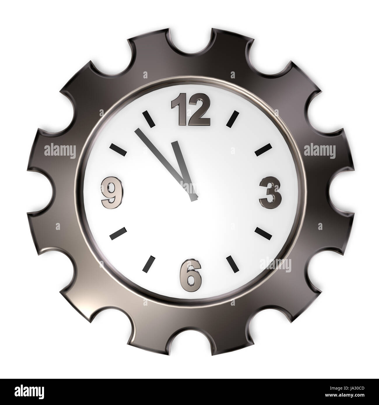 Clock pointer wheel cogwheel hi-res stock photography and images - Alamy
