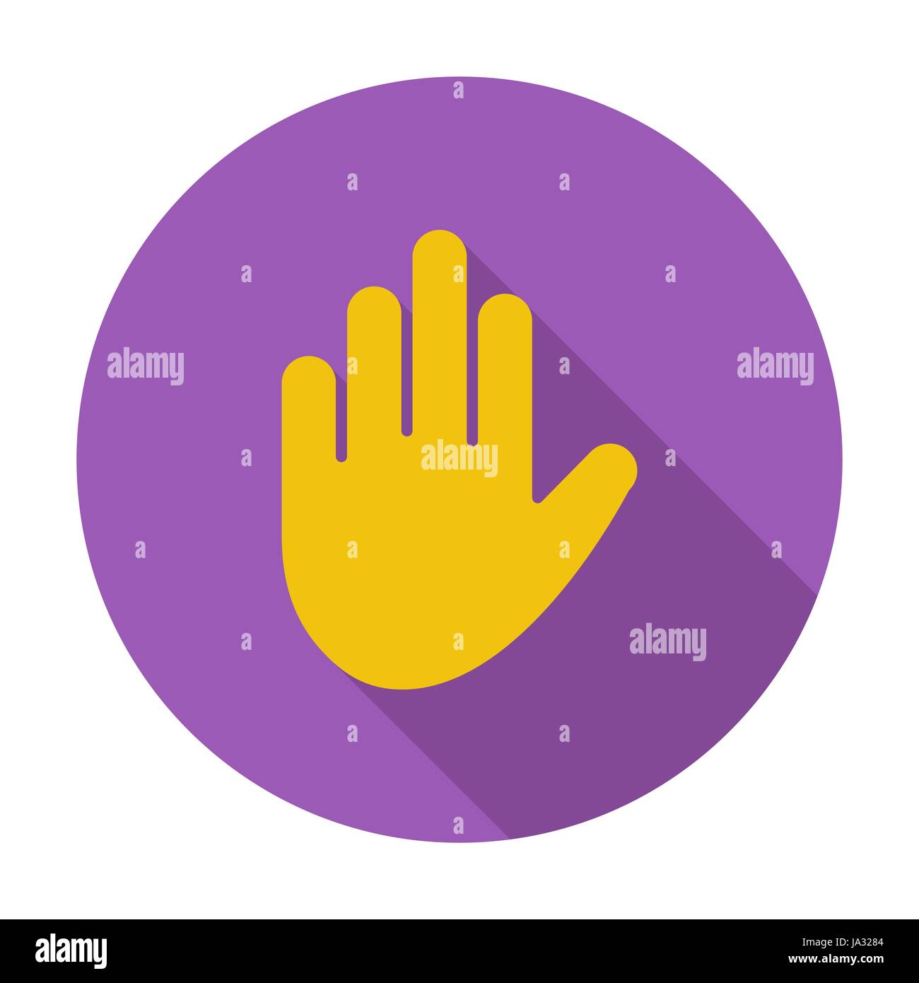 Hand cursor single flat hi-res stock photography and images - Alamy