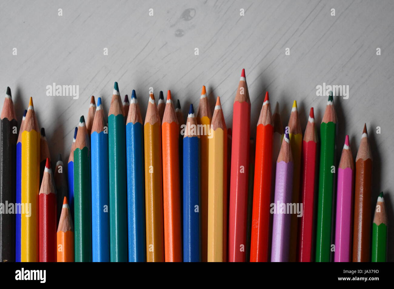 color pencils Stock Photo