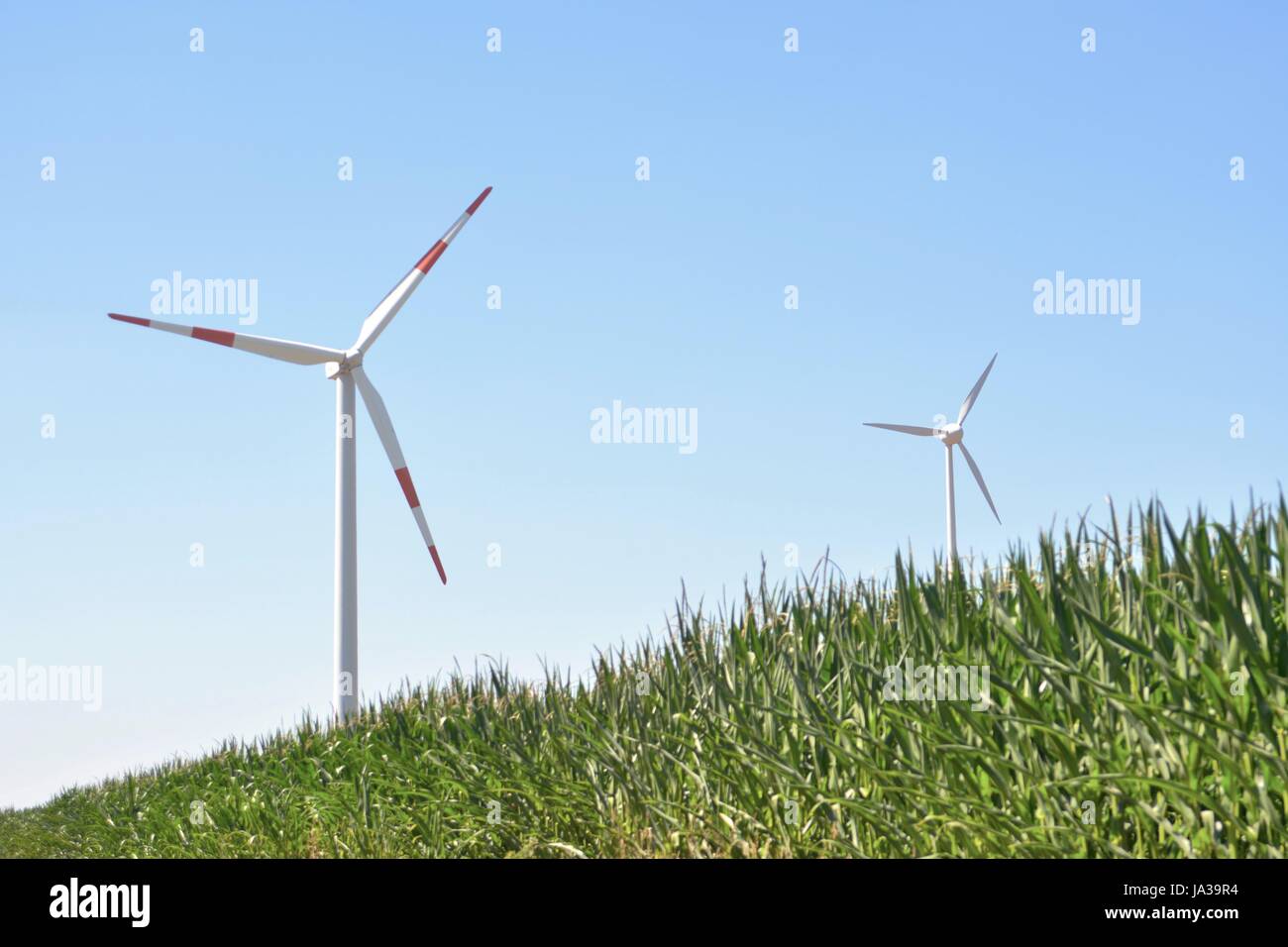 wind power station, wind force, nonpolluting, power station, energy, power, Stock Photo