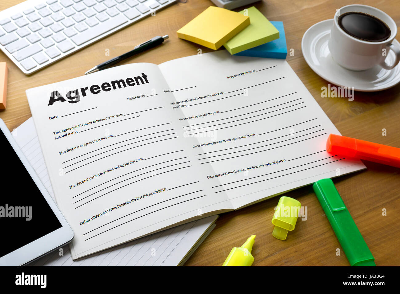 Employment Application Agreement Form ,application for employment Stock ...