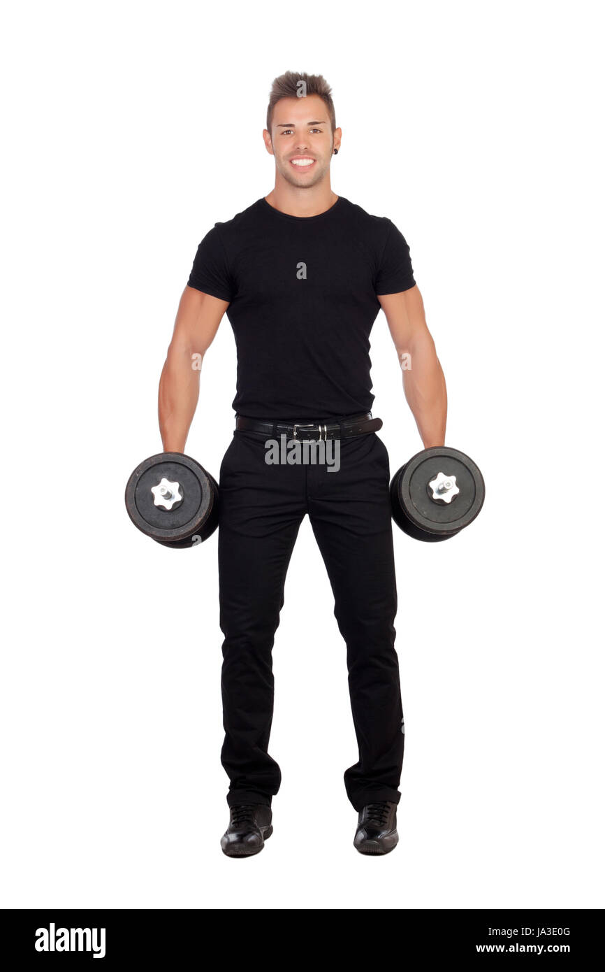 smart, athlete, beauty, muscular, sinewy, sport, sports, isolated